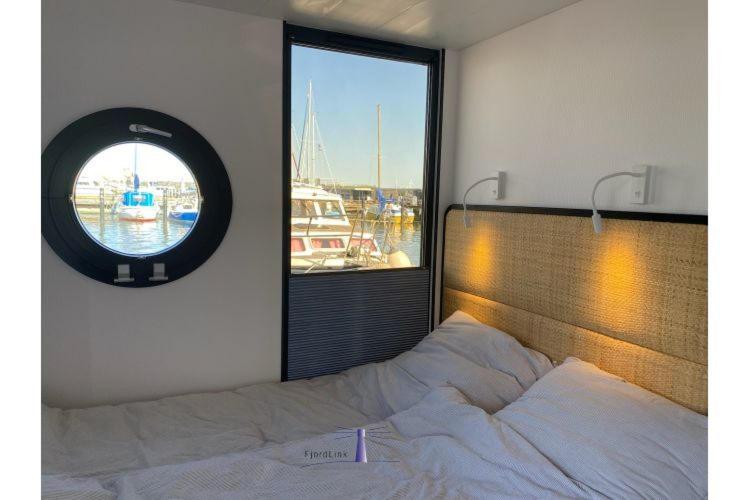 Hausboot Fjord Ankerplatz Mit Biosauna In Schleswig Dış mekan fotoğraf